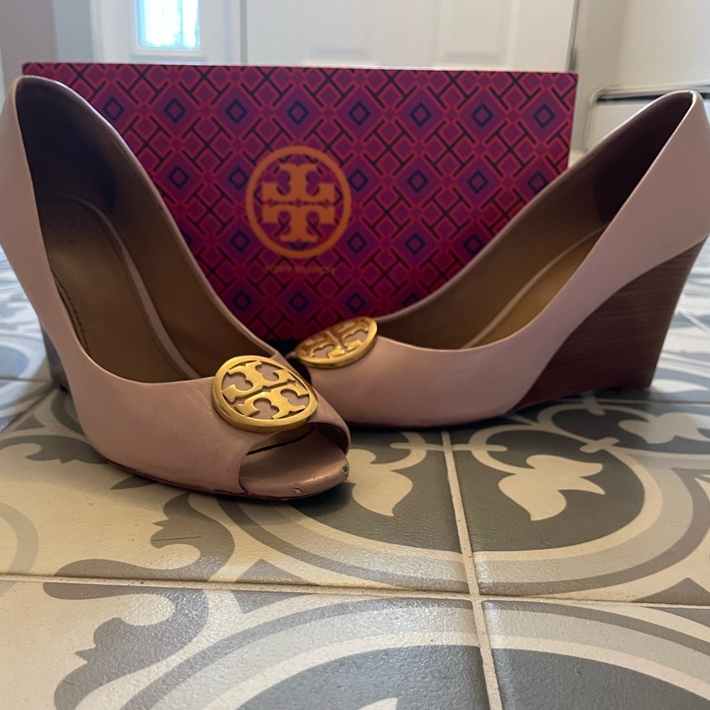Tory Burch wedge heels